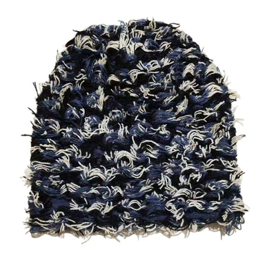 2024 New Hip Hop Balaclava Bedrängte Strickcaps Maske Frauen Außencamouflage Fleece Fussy Ski Balaclava Schürzen Frauen Männer Hut