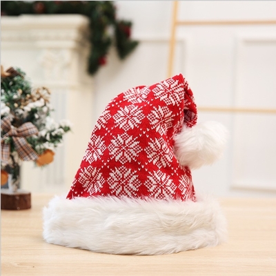 Winter Dicke Strick-Erwachsene Weihnachten Pom Ball Hut Frohe Weihnachtsdekoration Geschenke Glückliches Neujahr 2024 Naviida