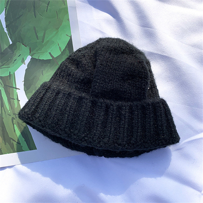 Winter Strick Beanie Hüte Warme weiche Hüte Outdoor Sport Casual Stil Anpassungsbeanie