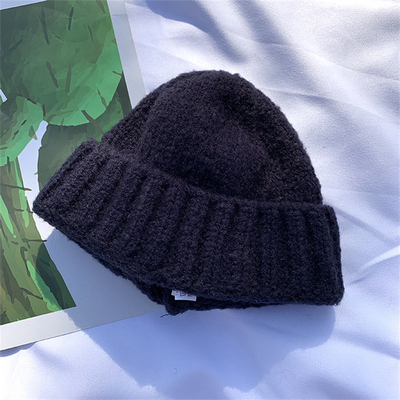 Winter Strick Beanie Hüte Warme weiche Hüte Outdoor Sport Casual Stil Anpassungsbeanie