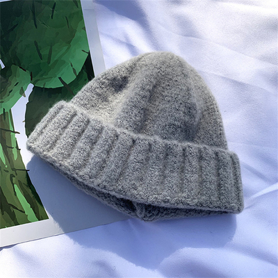 Winter Strick Beanie Hüte Warme weiche Hüte Outdoor Sport Casual Stil Anpassungsbeanie