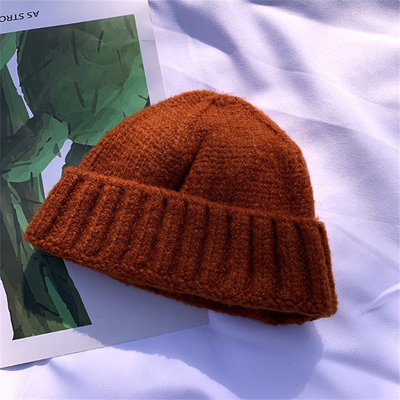Winter Strick Beanie Hüte Warme weiche Hüte Outdoor Sport Casual Stil Anpassungsbeanie
