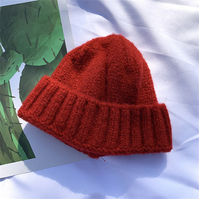 Winter Strick Beanie Hüte Warme weiche Hüte Outdoor Sport Casual Stil Anpassungsbeanie