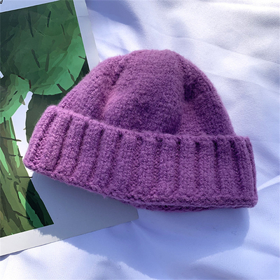 Winter Strick Beanie Hüte Warme weiche Hüte Outdoor Sport Casual Stil Anpassungsbeanie