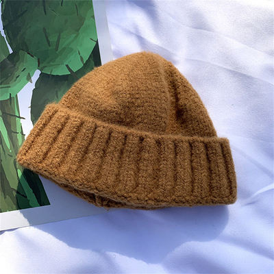 Winter Strick Beanie Hüte Warme weiche Hüte Outdoor Sport Casual Stil Anpassungsbeanie