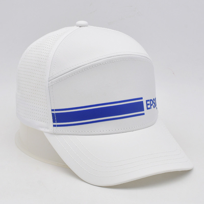 Sport Gorras Laserschnitt Hole Baseballmütze Custom High Profile 6 Panel Baseballmütze