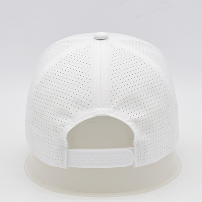 Sport Gorras Laserschnitt Hole Baseballmütze Custom High Profile 6 Panel Baseballmütze