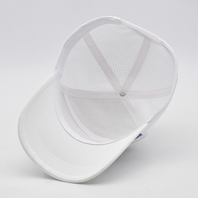 Sport Gorras Laserschnitt Hole Baseballmütze Custom High Profile 6 Panel Baseballmütze