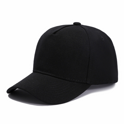 Benutzerdefinierte Größe 5 Panel Baseballkappe mit anpassbarer Farbe und mittlerem Kronenfarbe anpassbare Nählinie