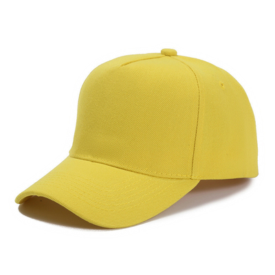 Benutzerdefinierte Größe 5 Panel Baseballkappe mit anpassbarer Farbe und mittlerem Kronenfarbe anpassbare Nählinie
