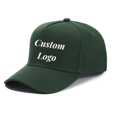 Benutzerdefinierte Größe 5 Panel Baseballkappe mit anpassbarer Farbe und mittlerem Kronenfarbe anpassbare Nählinie