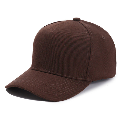 Benutzerdefinierte Größe 5 Panel Baseballkappe mit anpassbarer Farbe und mittlerem Kronenfarbe anpassbare Nählinie