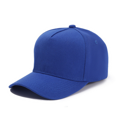 Benutzerdefinierte Größe 5 Panel Baseballkappe mit anpassbarer Farbe und mittlerem Kronenfarbe anpassbare Nählinie