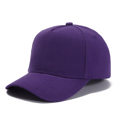 Benutzerdefinierte Größe 5 Panel Baseballkappe mit anpassbarer Farbe und mittlerem Kronenfarbe anpassbare Nählinie