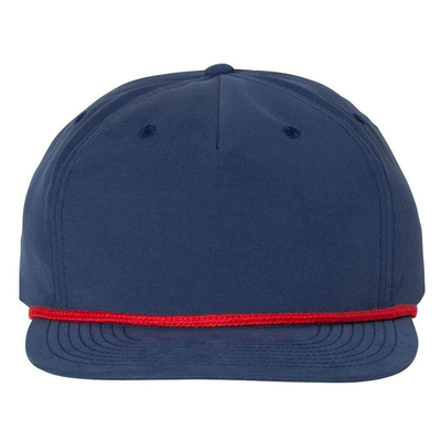 Hochwertige Flat Brim Hip Hop Hüte Custom Gorras 5 Fünf Panel Seil Richardson Snapback Cap Hut für Männer