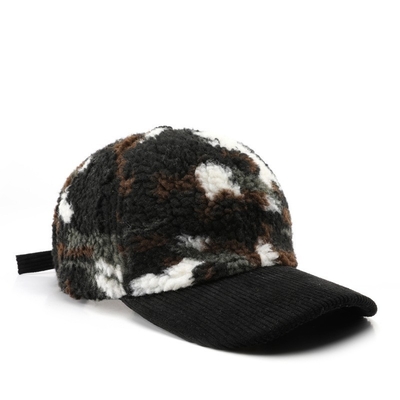 Herbst-Winter-Männer und Frauen Warme dicke Tarnung Bollkappe Bollkappe
