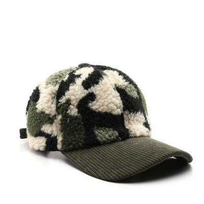 Herbst-Winter-Männer und Frauen Warme dicke Tarnung Bollkappe Bollkappe