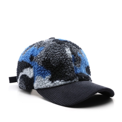 Herbst-Winter-Männer und Frauen Warme dicke Tarnung Bollkappe Bollkappe