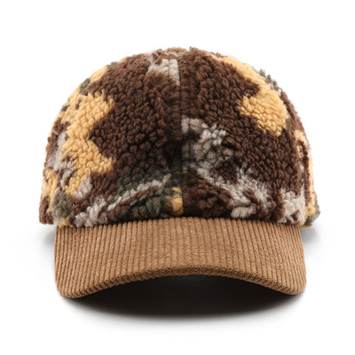 Herbst-Winter-Männer und Frauen Warme dicke Tarnung Bollkappe Bollkappe