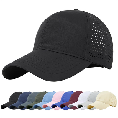 Männer schnelle trockene Atmung Sport Baseballkappe Custom Mesh verstellbarer einfacher Hut Lauf-Trucker-Hut