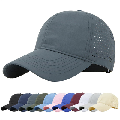 Männer schnelle trockene Atmung Sport Baseballkappe Custom Mesh verstellbarer einfacher Hut Lauf-Trucker-Hut
