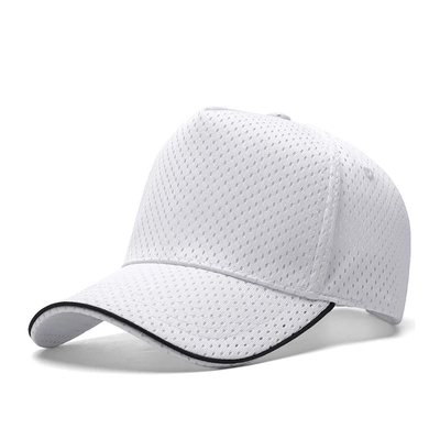 Custom 5 Panel Mesh Baseball Cap Outdoor Atemberaubend Hochkrone Leere Trucker Mesh Hut