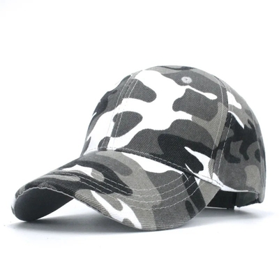 Verstellbares Camo Männer Baseballkappe Logo Tarnung Taktische 6 Panel Baseball Hüte