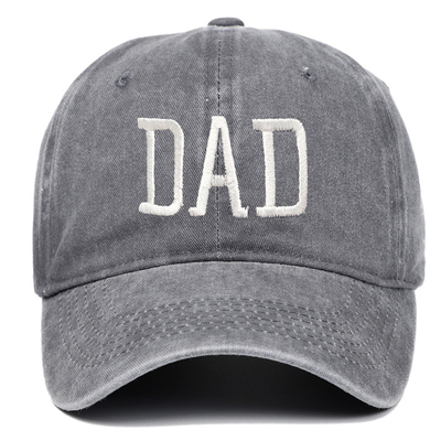 Zwei Töne Wasch Broderierte Brief Vater Mom Mesh Trucker Hut Großhandel Retro Trucker Cap