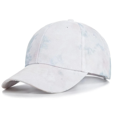 Custom Fashion Hip Hop 6 Panel Tie Dye Baseball Hut Kappe Hohe Krone Unregelmäßiger Druck Baseball Hüte