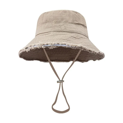 Custom Baumwolle Seil Eimer Hut für Unisex Mode-Stil