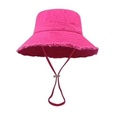Custom Baumwolle Seil Eimer Hut für Unisex Mode-Stil