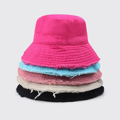 Custom Baumwolle Seil Eimer Hut für Unisex Mode-Stil