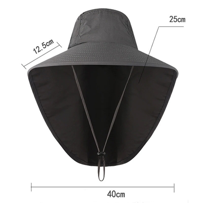 Stilvolle Sonnenschirme Nylon Schnelle Fischer-Eimer-Hut UPF40 Fischer-Fischer-Hut