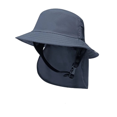 Neue Atemberaubende Brim Sonnenschirm Schnelltrocknender Strand kühle Surfmütze Custom Surf Bucket Hut