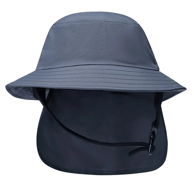 Neue Atemberaubende Brim Sonnenschirm Schnelltrocknender Strand kühle Surfmütze Custom Surf Bucket Hut