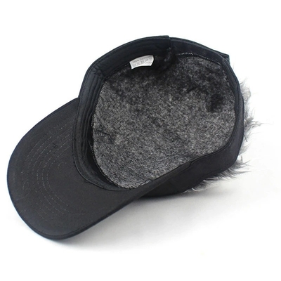 Warme Baseballmützen Mode Spitzenwig Hut Herbst Winter Casual Sport Golfmütze Mann Komisches Design Snapback Mütze Für Männer