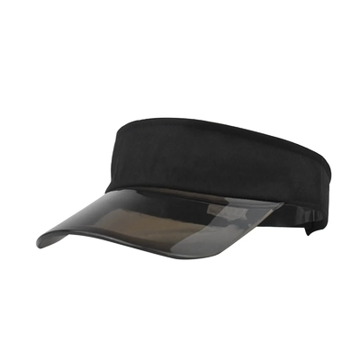 Außen-Sonnenhütte-Hut-Visor kundenspezifisches Logo Sommer-Sonnenhütte-Visor-Hut-Transparente-Visor-Kappe