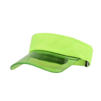 Sommer Sonnenhut Golf Transparent Visor Caps Custom Sonnenschirm Anti-Uv Schutz Leere Spitze Visor Cap