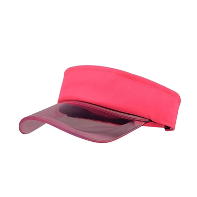 Sommer Sonnenhut Golf Transparent Visor Caps Custom Sonnenschirm Anti-Uv Schutz Leere Spitze Visor Cap
