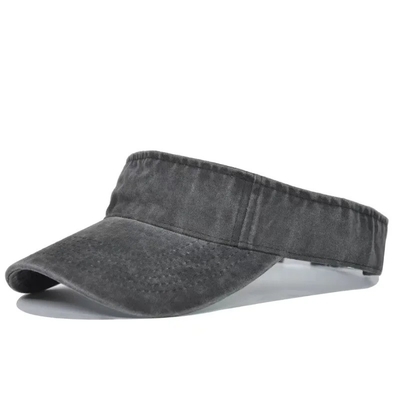New Summer Denim Wasch Visiere Frauen Outdoor Sport Sonnenhut Golf Wandern Tennis Mann Sonnencreme Kappe