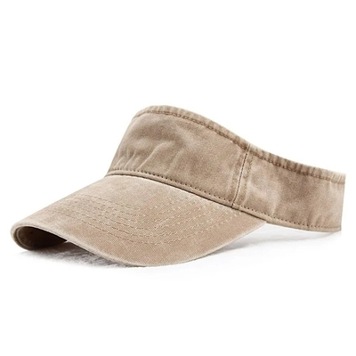 New Summer Denim Wasch Visiere Frauen Outdoor Sport Sonnenhut Golf Wandern Tennis Mann Sonnencreme Kappe