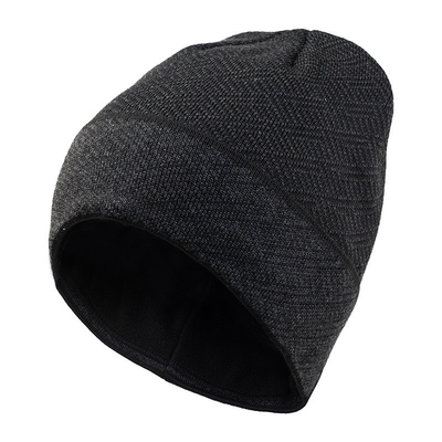 Erwachsene Winter warme Strickhut Frauen Skihut Männer Große Samt Beanie Hut