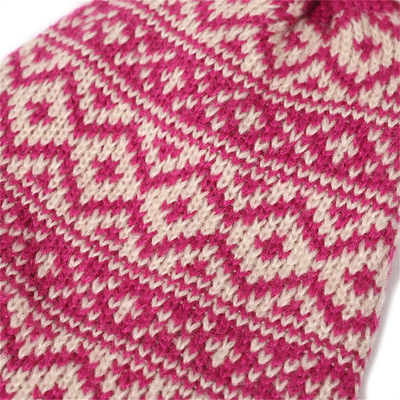 Wintermarke Frauen Pelz Pom Pom Pom Kappe Mädchens Strickmütze Kappe Dicke Frauen Skullies Mütze