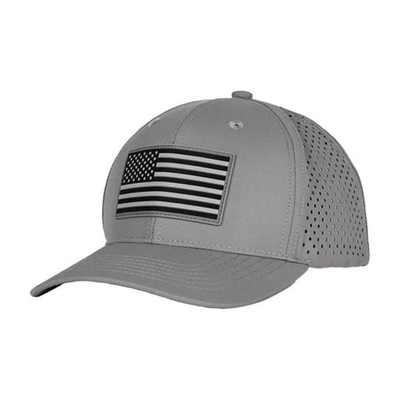Oen Custom Design Amerikanische Flagge Baseballkappe Männer Stickerei Perforierter Baseballhut