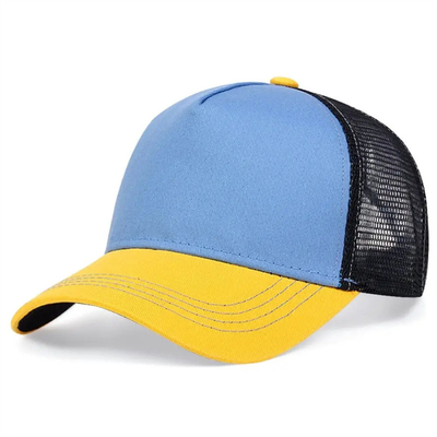 High-Qualität 5-Panel-Trucker-Hüte Großhandel gekrümmte Maschenkante Trucker-Kappe