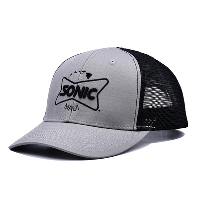 Großhandel Snapback Trucker Hut 6 Panel Mesh Hüte 3d Stickerei Custom Trucker Cap