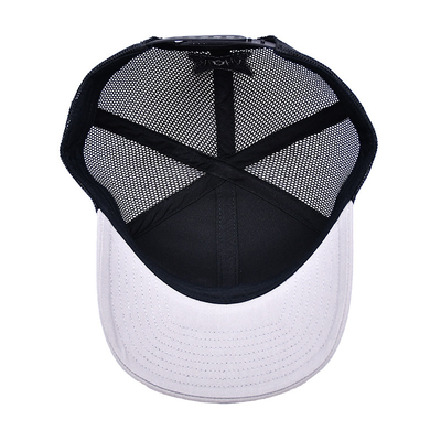 Großhandel Snapback Trucker Hut 6 Panel Mesh Hüte 3d Stickerei Custom Trucker Cap