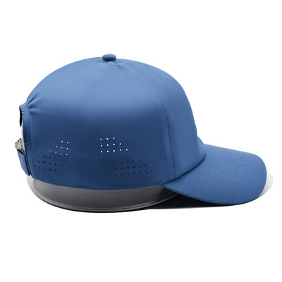 Großhandel Leichtgewicht Schnell Trocken Sport Baseball Kappe Leistung Laser Schnitt Loch Sport Papa Hut