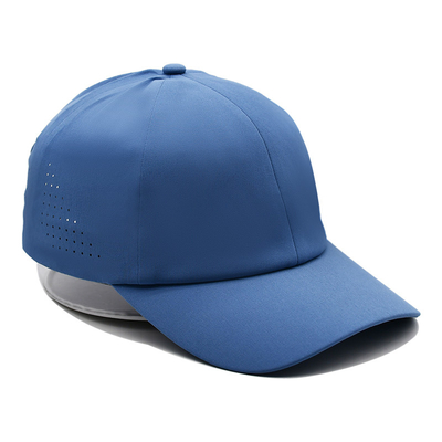 Großhandel Leichtgewicht Schnell Trocken Sport Baseball Kappe Leistung Laser Schnitt Loch Sport Papa Hut
