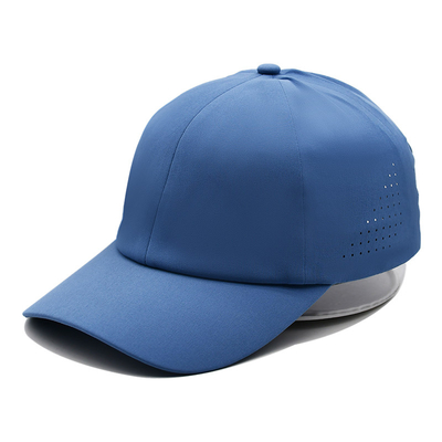 Großhandel Leichtgewicht Schnell Trocken Sport Baseball Kappe Leistung Laser Schnitt Loch Sport Papa Hut